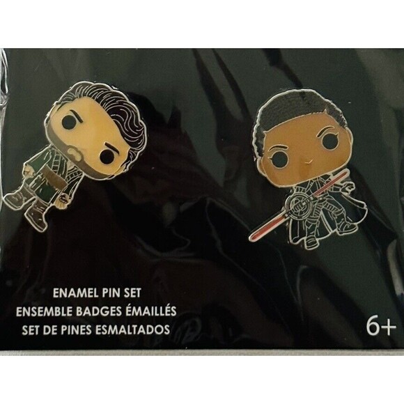Funko  Star Wars 4PK Obi Wan Kenobi Darth Vader Enamel Pin Set New - Picture 4 of 4